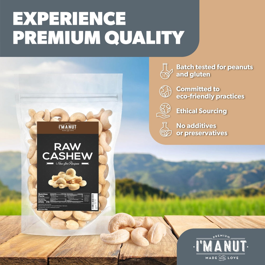 Cashews - Raw - imanut
