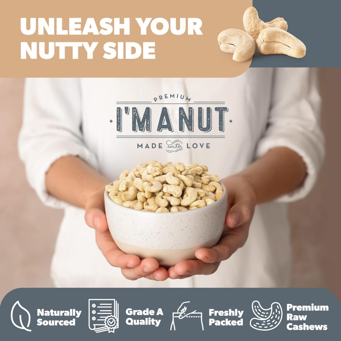 Cashews - Raw - imanut