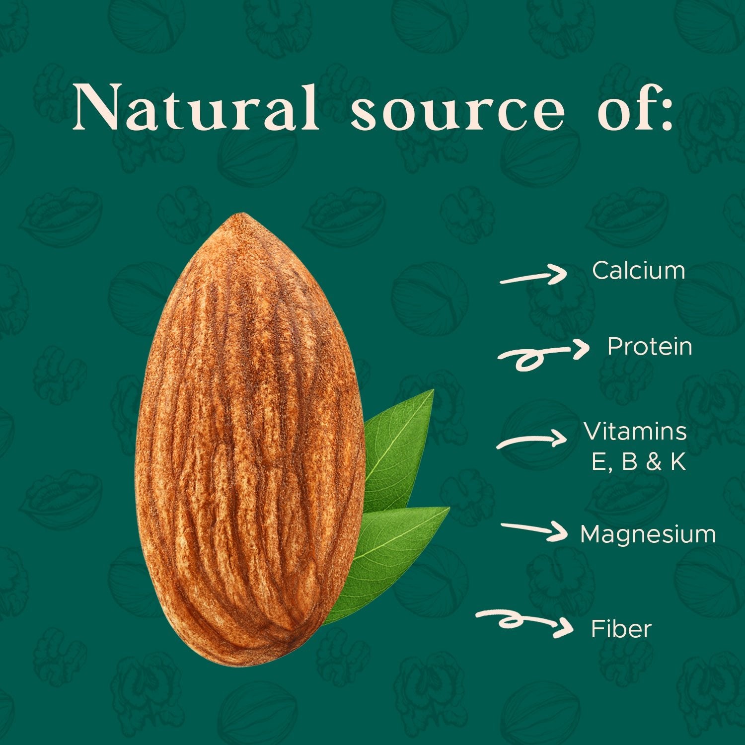 Almonds - Roasted Unsalted - imanut