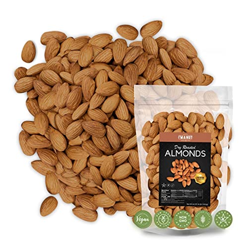 Almonds - Roasted Unsalted - imanut