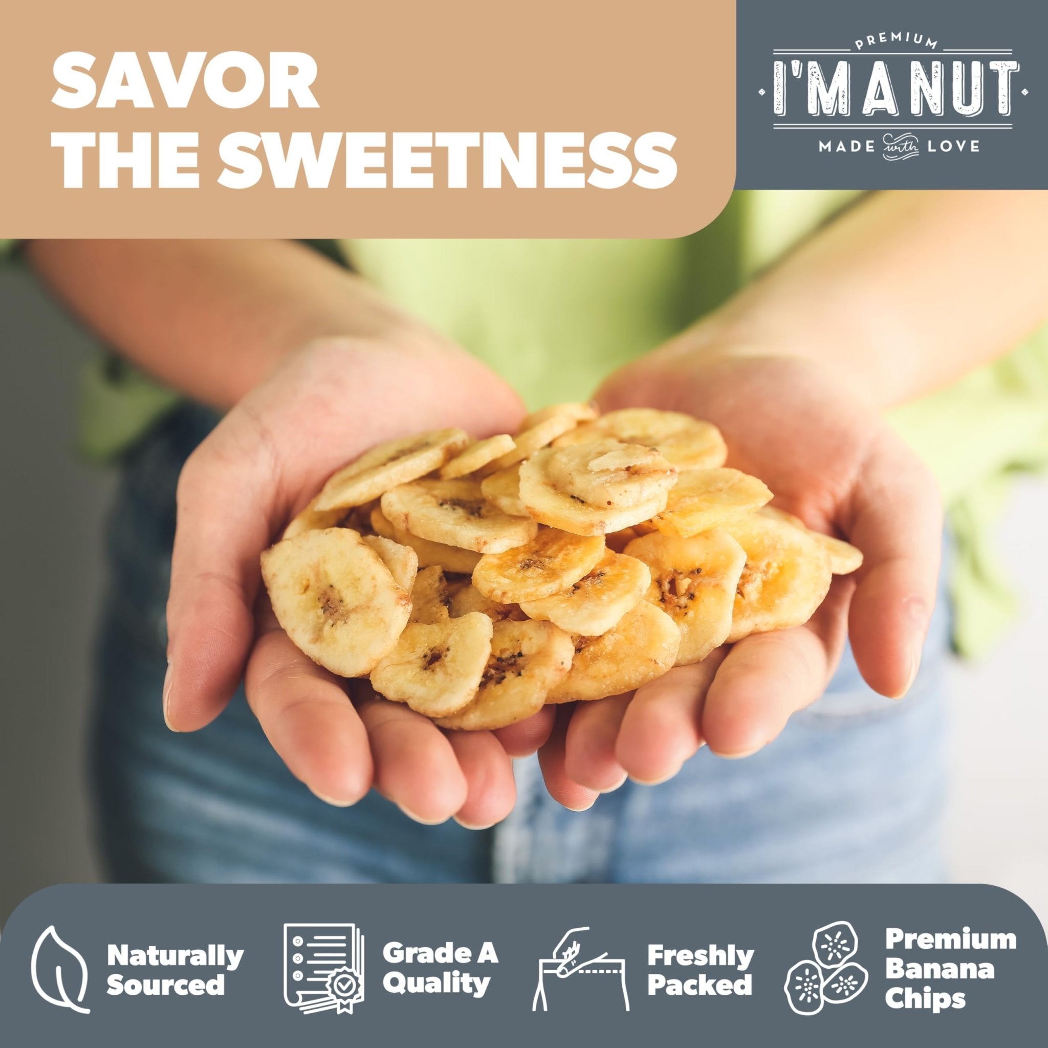 Banana Chips - Dried - imanut