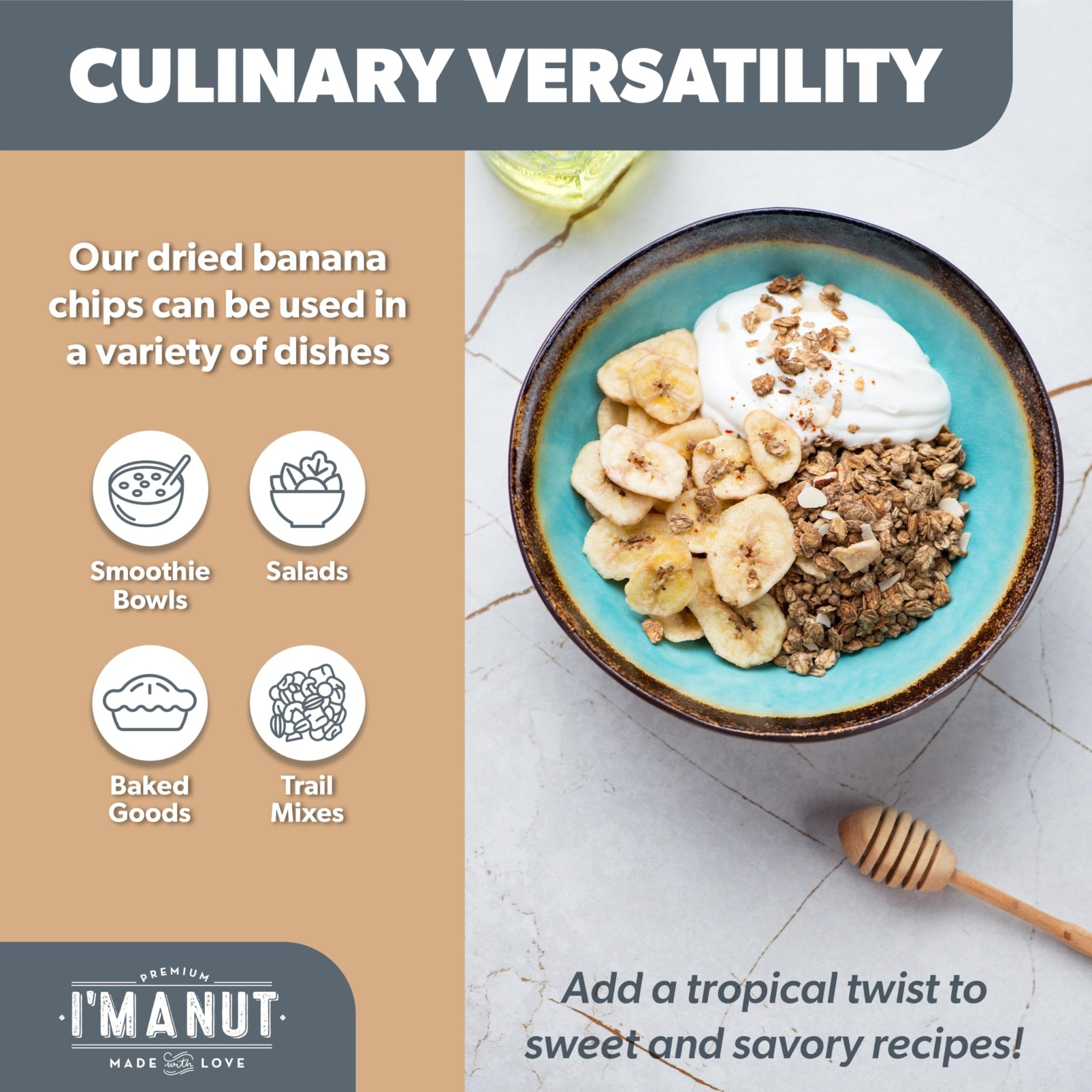 Banana Chips - Dried - imanut