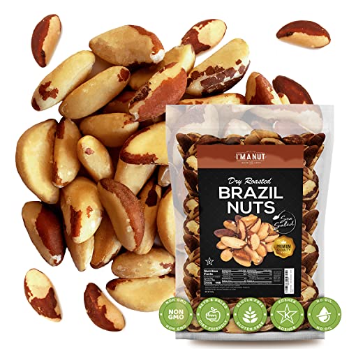 Brazil Nuts - Dry Roasted Sea Salted - imanut