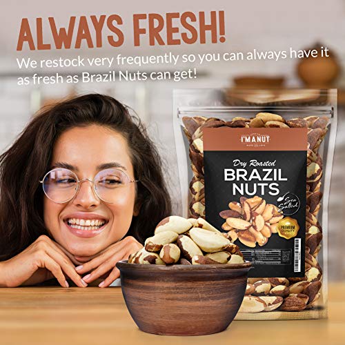 Brazil Nuts - Dry Roasted Sea Salted - imanut