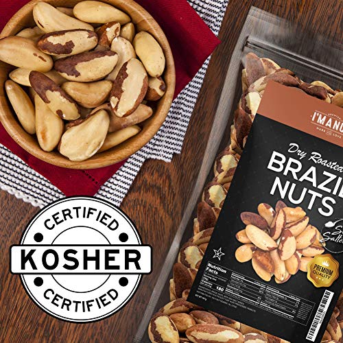 Brazil Nuts - Dry Roasted Sea Salted - imanut