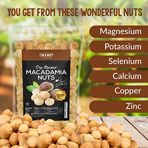 Macadamia Nuts - Roasted Salted - imanut