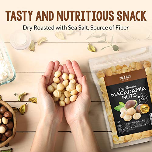 Macadamia Nuts - Roasted Salted - imanut