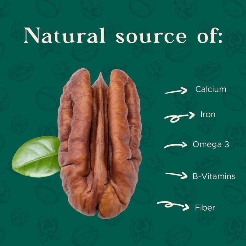 Pecans - Raw Halves - imanut