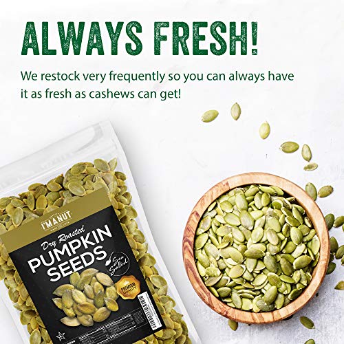 Pumpkin Seeds - Dry Roasted with Sea Salt - imanut