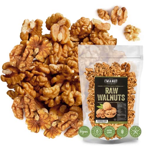 Walnuts - Raw Halves & Pieces - imanut